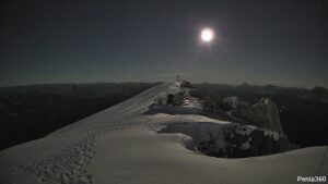 VENTO NELLA NOTTE ED ARIA PIU’ FREDDA IN QUOTA!